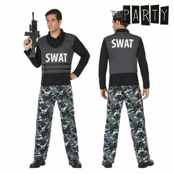 Aikuisten asut Swat-poliisi - M/L