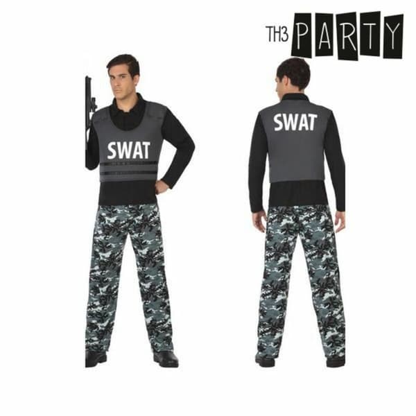 Aikuisten asut Swat-poliisi - M/L
