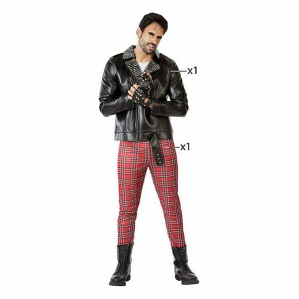 Aikuisten asut Punky - XL