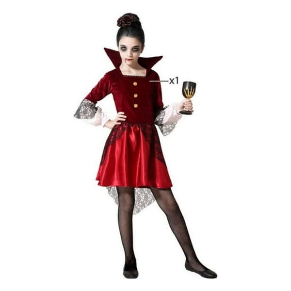 Lasten asut Punainen (1 Kappaletta) - 10-12 vuotta
