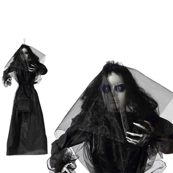 Riippuva koriste Halloween (140 x 16 x 160 cm) Musta 140 x 16 x 160 cm