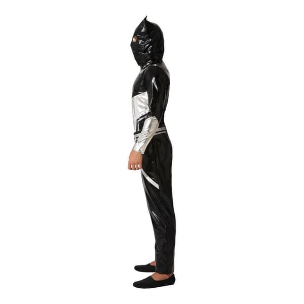 Aikuisten asut Black Panther Musta Supersankari - M/L