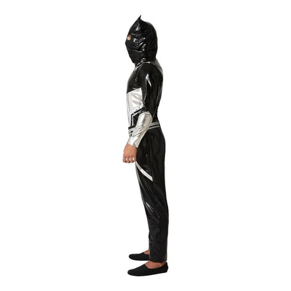 Aikuisten asut Black Panther Musta Supersankari - M/L