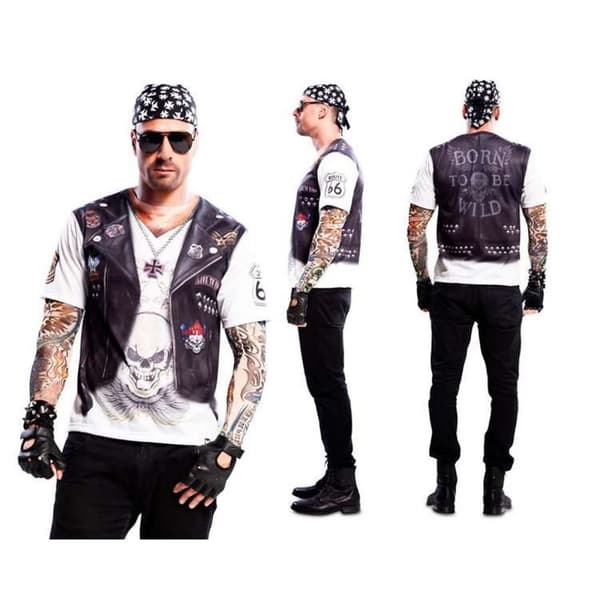 Aikuisten asut My Other Me Hell Boy Motoristi - S