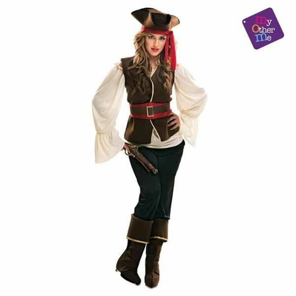 Aikuisten asut My Other Me Buccaneer Monivärinen