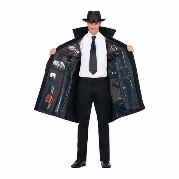 Aikuisten asut My Other Me Yksi koko 2 Kappaletta Mafioso Musta