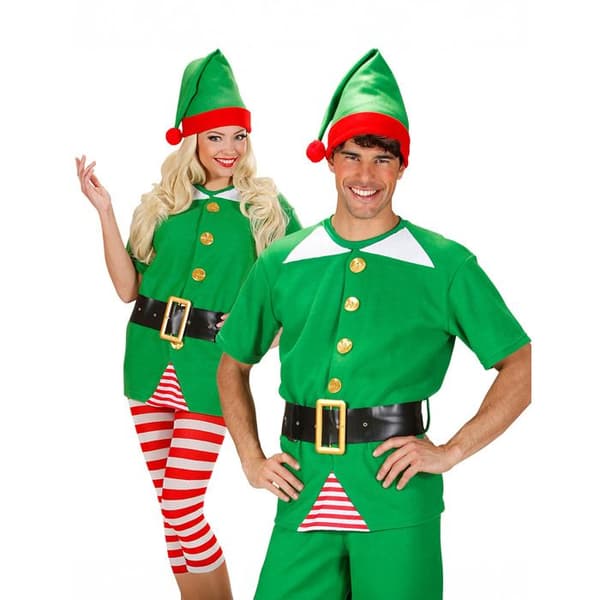 Kostym tomte vuxen jul
