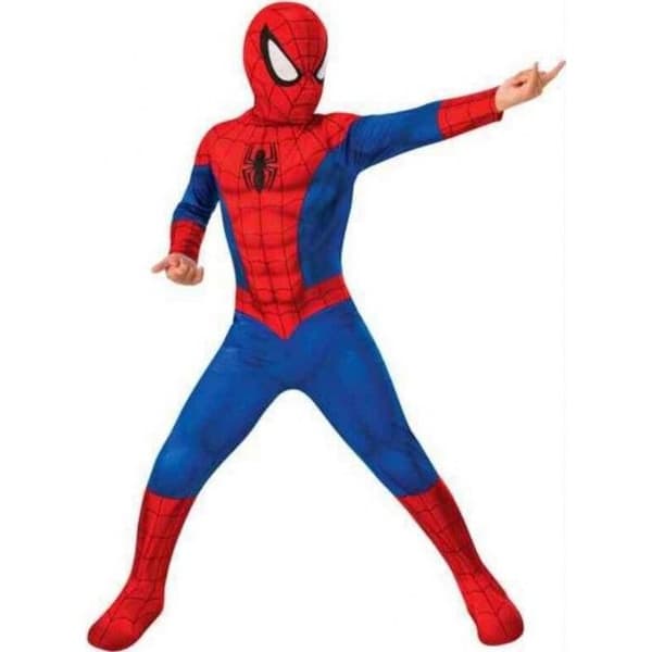 Klassisk Spiderman-dräkt - RUBIER - Klassisk Spiderman - Röd-Blå - Barn