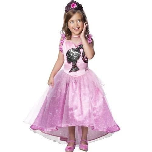 Barbie Princess Kostym - RUBIE'S - Barbie Princess - Rosa - Barn - Tjej