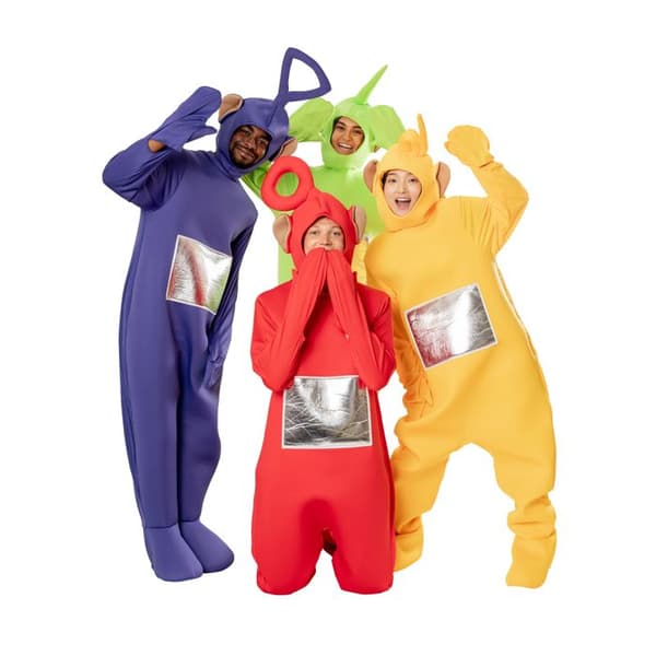Laa-Laa Teletubbies vuxen kostym - RUBIES - Gul - 100% polyester - Teletubbies licens