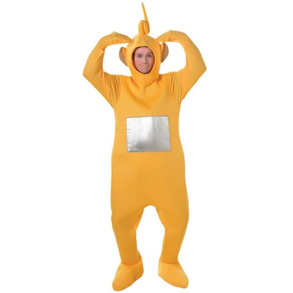 Laa-Laa Teletubbies vuxen kostym - RUBIES - Gul - 100% polyester - Teletubbies licens