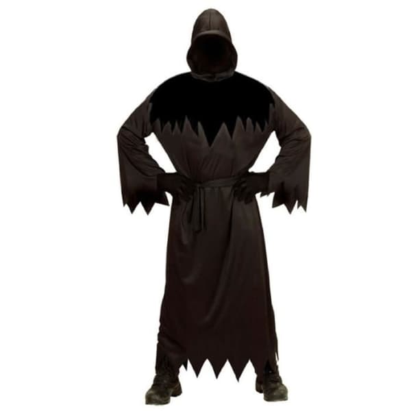 Black Ghoul Costume - WIDMANN - Halloween - Mixed - Polyester