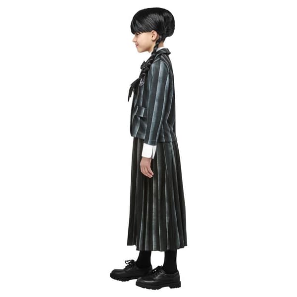 Onsdag Addams skoluniformdräkt för barn
