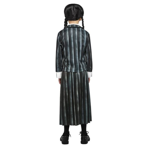 Onsdag Addams skoluniformdräkt för barn