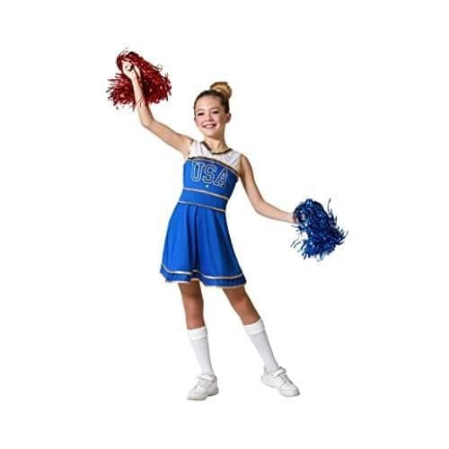 ATOSA BLÅ BARN CHEER-POM FLICKDRÄKT 5 TILL 6 ÅR 71999