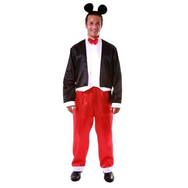 Mr. Mouse Costume - DRESS UP AMERICA - Storlek XXL - Realistisk och hållbar kostym
