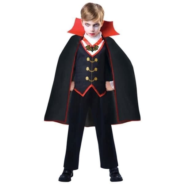 Dracula-dräkt för barn - Märke - Modell - Svart - 6 år - Pojke
