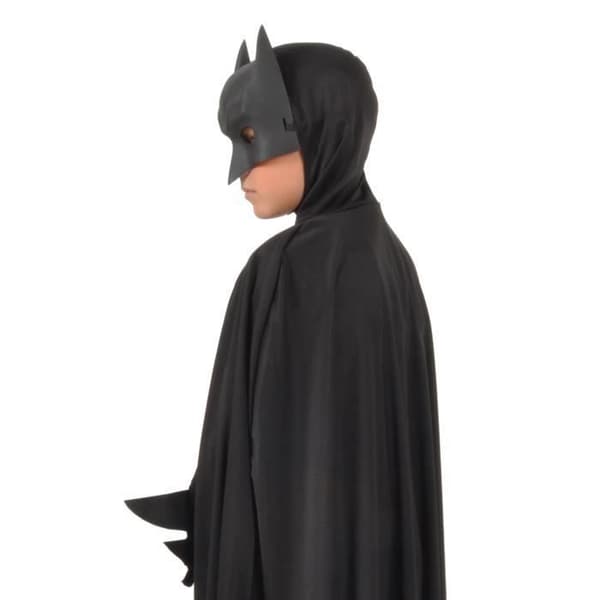 Officiell DC Comics Batman Classic pojkdräkt (storlek 3-4 år) med vadderade muskler