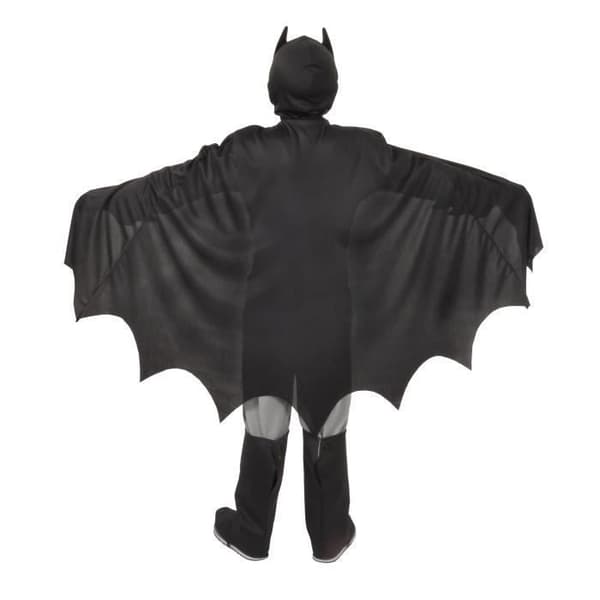 Officiell DC Comics Batman Classic pojkdräkt (storlek 3-4 år) med vadderade muskler