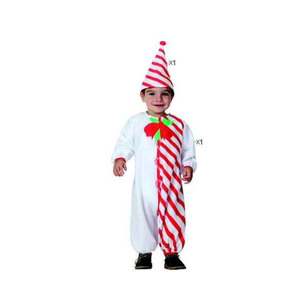 Kostume til babyer Sukkerstang - 0-6 måneder