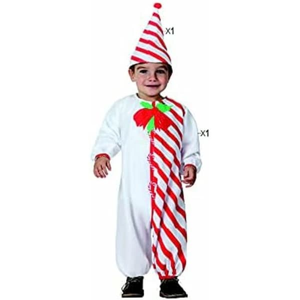 Kostyme baby Sukkertøystang - 0-6 måneder