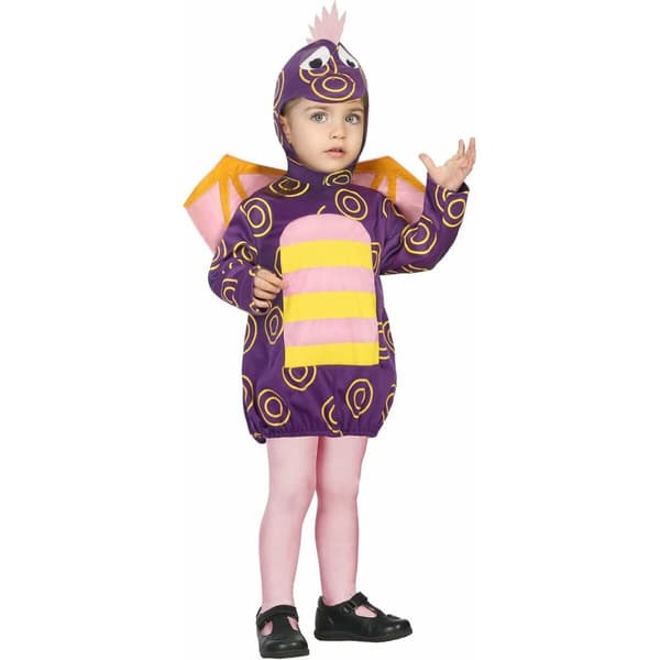 Kostyme baby Drage Lilla - 6-12 måneder