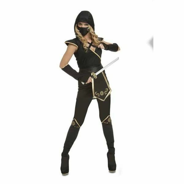 Kostyme voksne My Other Me Ninja Svart - XS