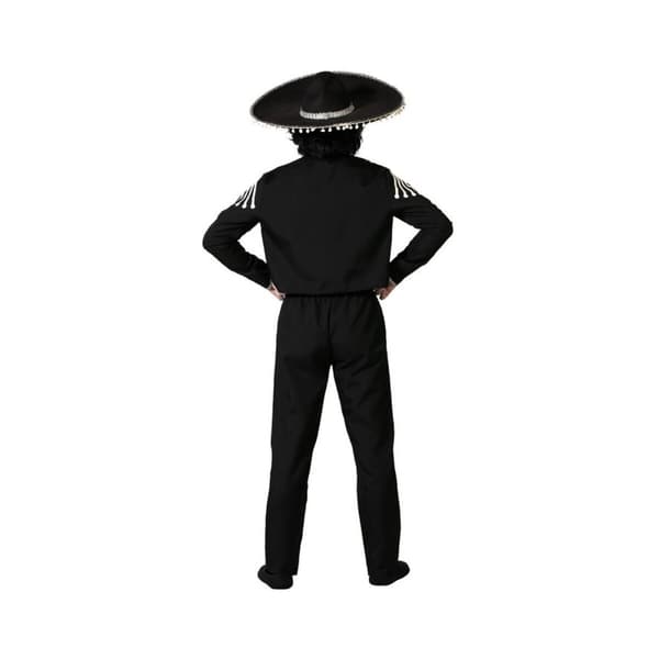Maskeraddräkt vuxna Skelett XXL