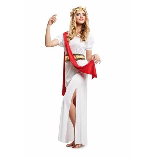 Kostume til voksne My Other Me Agripina 3 Dele Kejserinde Hvid - M/L