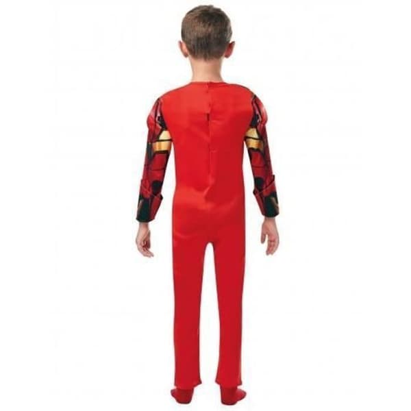 Iron Man barndräkt - Marvel - Deluxe - Rött och guld