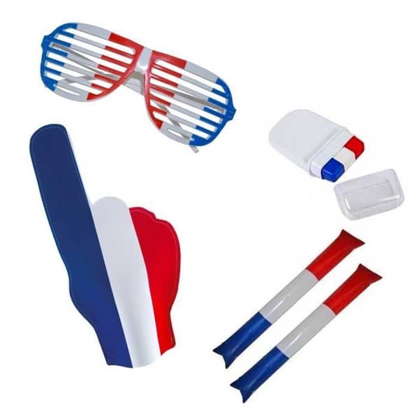 Tricolor supportpaket "Le Triomphant" franska laget - Rugby World Cup 2023