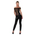 Miniatyrbild 3 av 4: Erotiskt Kostym Guilty Pleasure Catsuit Svart XL