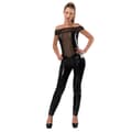 Miniatyrbild 2 av 4: Erotiskt Kostym Guilty Pleasure Catsuit Svart XL