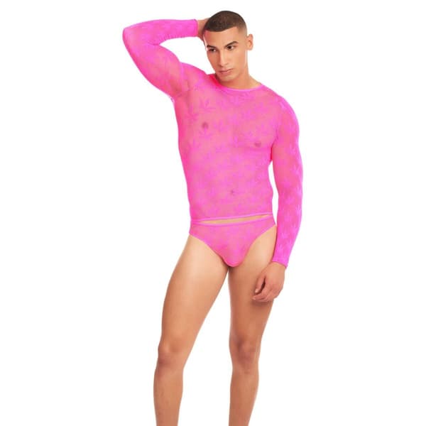 Set med underkläder Rainbow Party Rosa L/XL