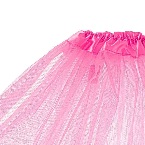 Tulle tutu kjol kostym karneval kostym rosa
