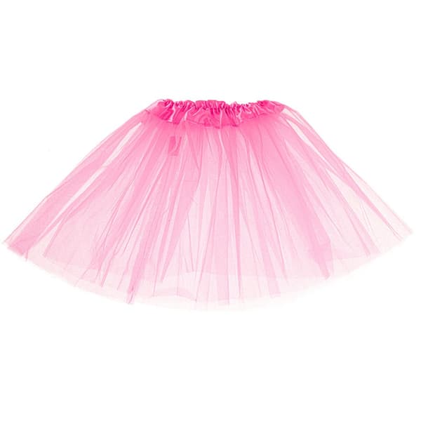 Tulle tutu kjol kostym karneval kostym rosa