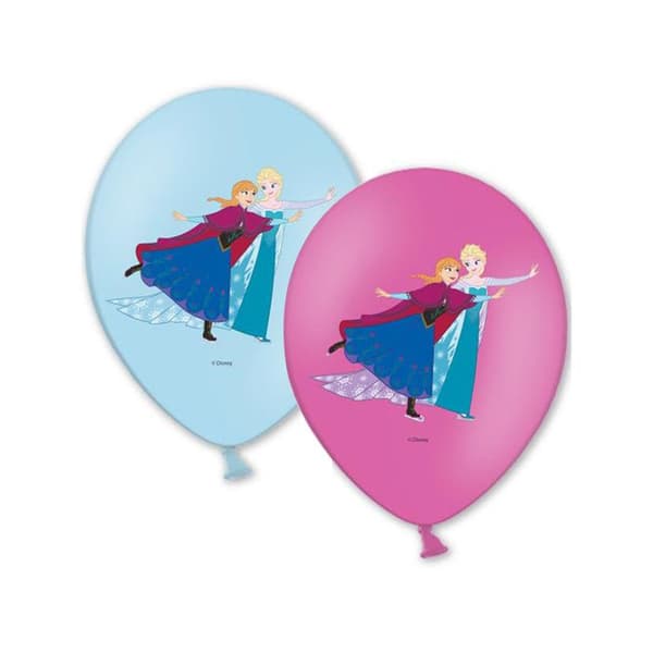 Ballonger - AMSCAN - Frysta - Latex - 27,5 cm - Paket om 6