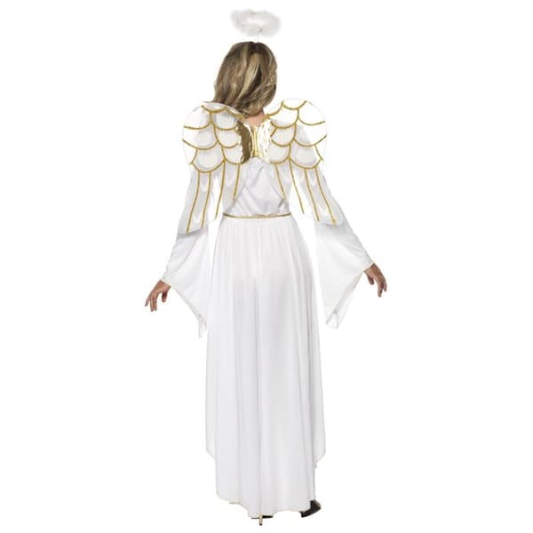 Vitt och guld ängladräkt - SMIFFY'S - Barn - Klänning Belt Wings Pannband