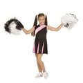 Miniatyrbild 1 av 4: Rosa och svart cheerleader kostym 5/7 år - WIDMANN - Perfekt för dans och show