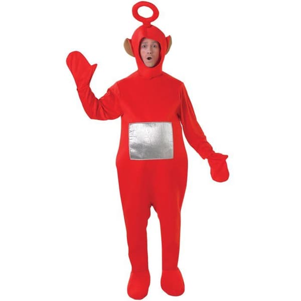 Po Teletubbies vuxen kostym - RUBIES - Teletubbies licens - Röd - Inredning