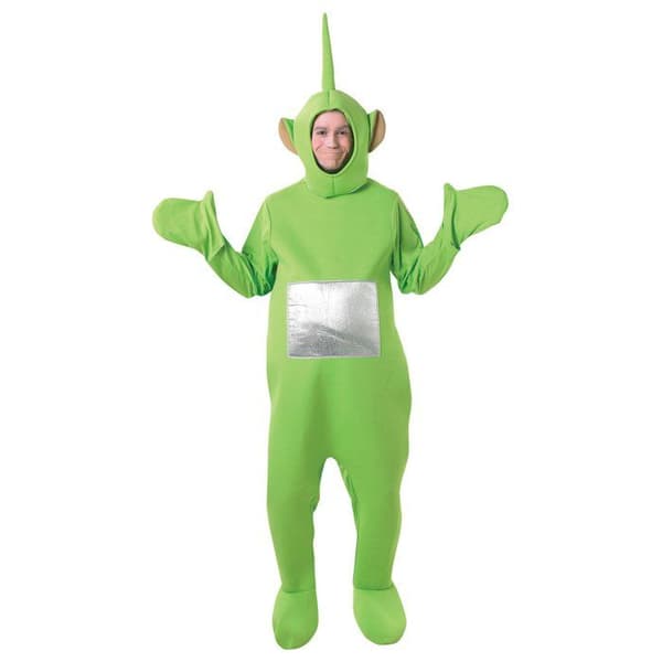 Officiell Dipsy Teletubbies-dräkt för vuxna.