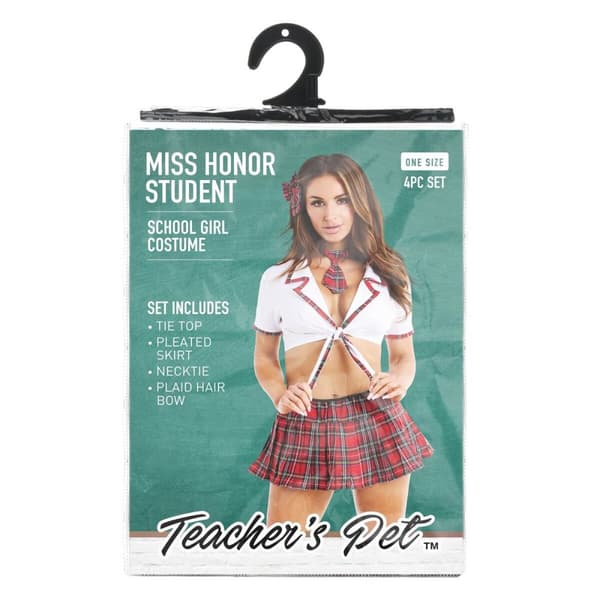 Erotiskt Kostym Teacher’s Pet Röd One size
