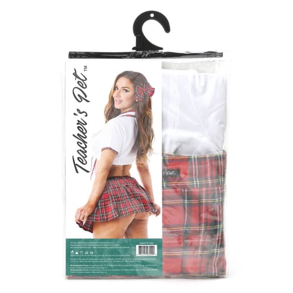 Erotisk Kostume Teacher’s Pet Rød Onesize