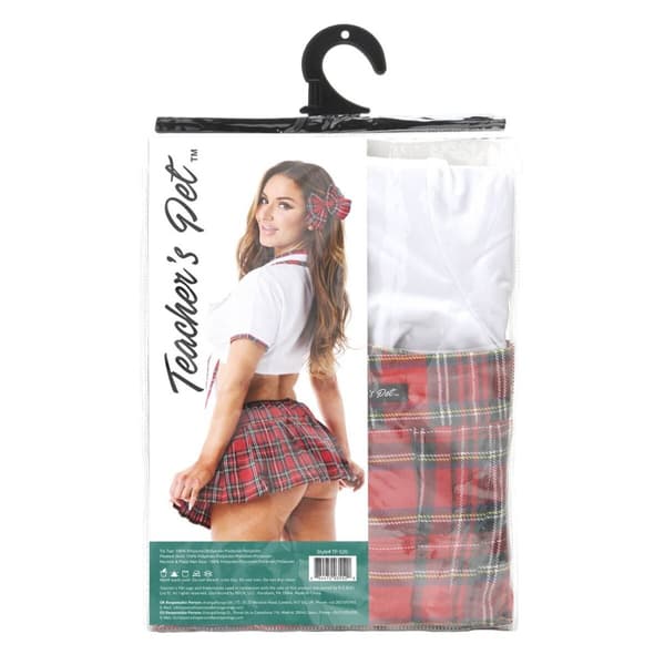 Erotisk Kostume Teacher’s Pet Rød Onesize
