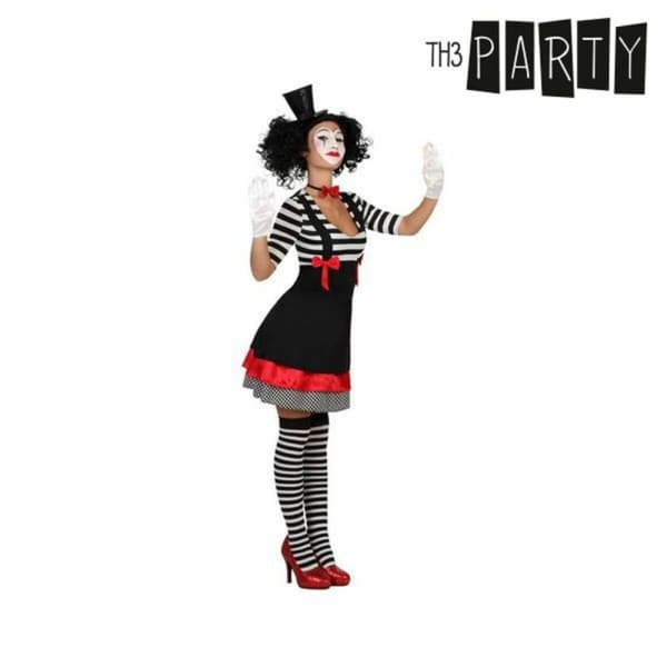 Maskeraddräkt vuxna Th3 Party Multicolour Cirkus (2 Delar) - XXL