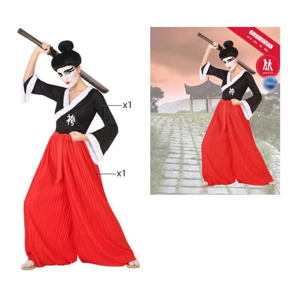 Maskeraddräkt vuxna Japanska - XL