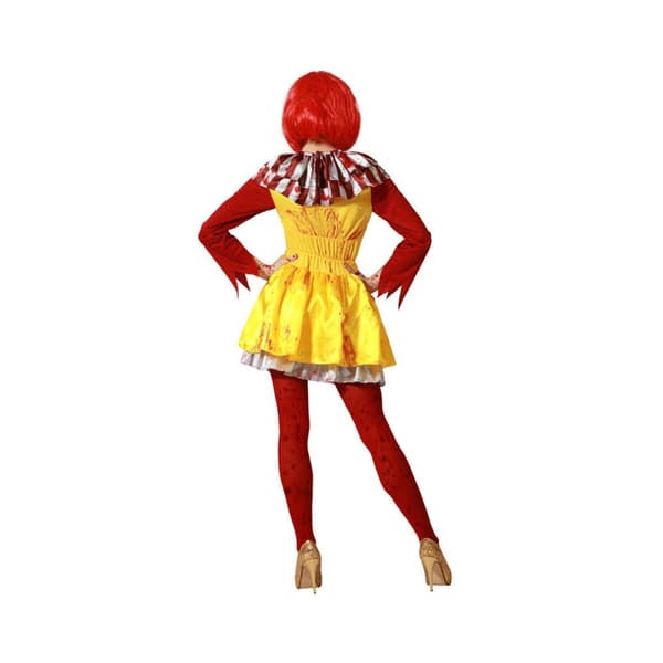 Maskeraddräkt vuxna Blodig clown Kvinna - XL