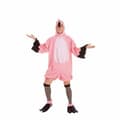 Miniatyrbild 1 av 2: Maskeraddräkt vuxna     Rosa flamingo (4 Delar) - L