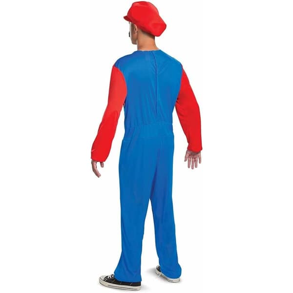 Maskeraddräkt vuxna Super Mario Lux 3 Delar