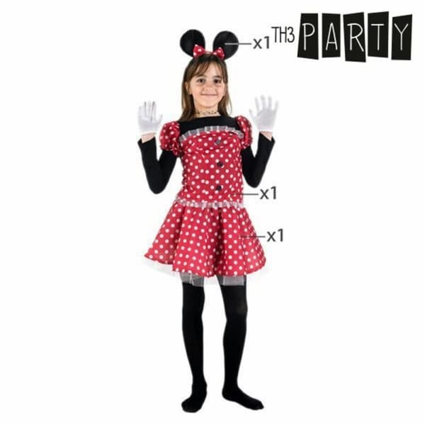 Kostume til børn Minnie mouse - 10-12 år